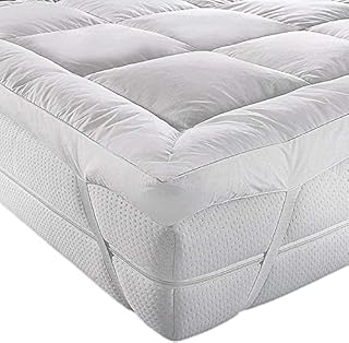 GMtextiles II HOTEL QUALITY(Microlite) MICRO FIBER MATTRESS TOPPER THICK 5 CM, BOX STITCHED,IN, ANTI ALLERGENIC Small Single(76cmX190cm)
