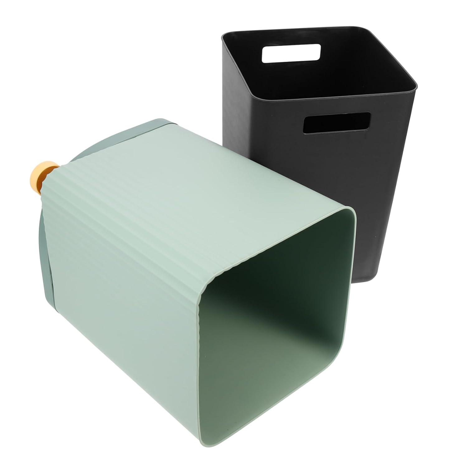 Touchless Living Room Trash Can Lid for Kitchen Bedroom Bathroom Garbage Container