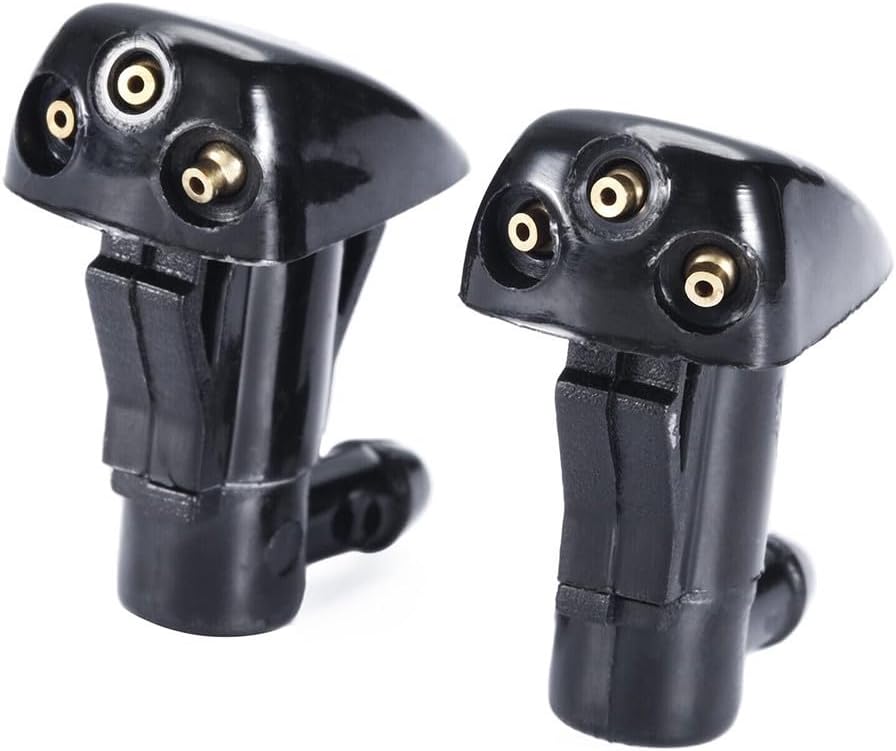 2Pcs Front Windscreen Washer Spray Nozzles Compatible with Hyundai for Tucson MK1 2005-2010 Entourage 2007-2008 for Sportage MK2 JE KM 2005-2010 for Spectra EX 98630 2E100 98630 2E500