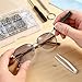 PTSLKHN Eyeglass Repair Kit with Screws, 15 Types Screws for Eyeglasses - Frame Screws, Hinge Screws, Nose Pads Screws - Essential Eye Glasses Repairing Kit Tool