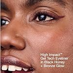 Clinique High Impact Gel Tech Eyeliner | Waterproof, Smudge Resistant + Safe For Sensitive Eyes, Black Honey - Image 2