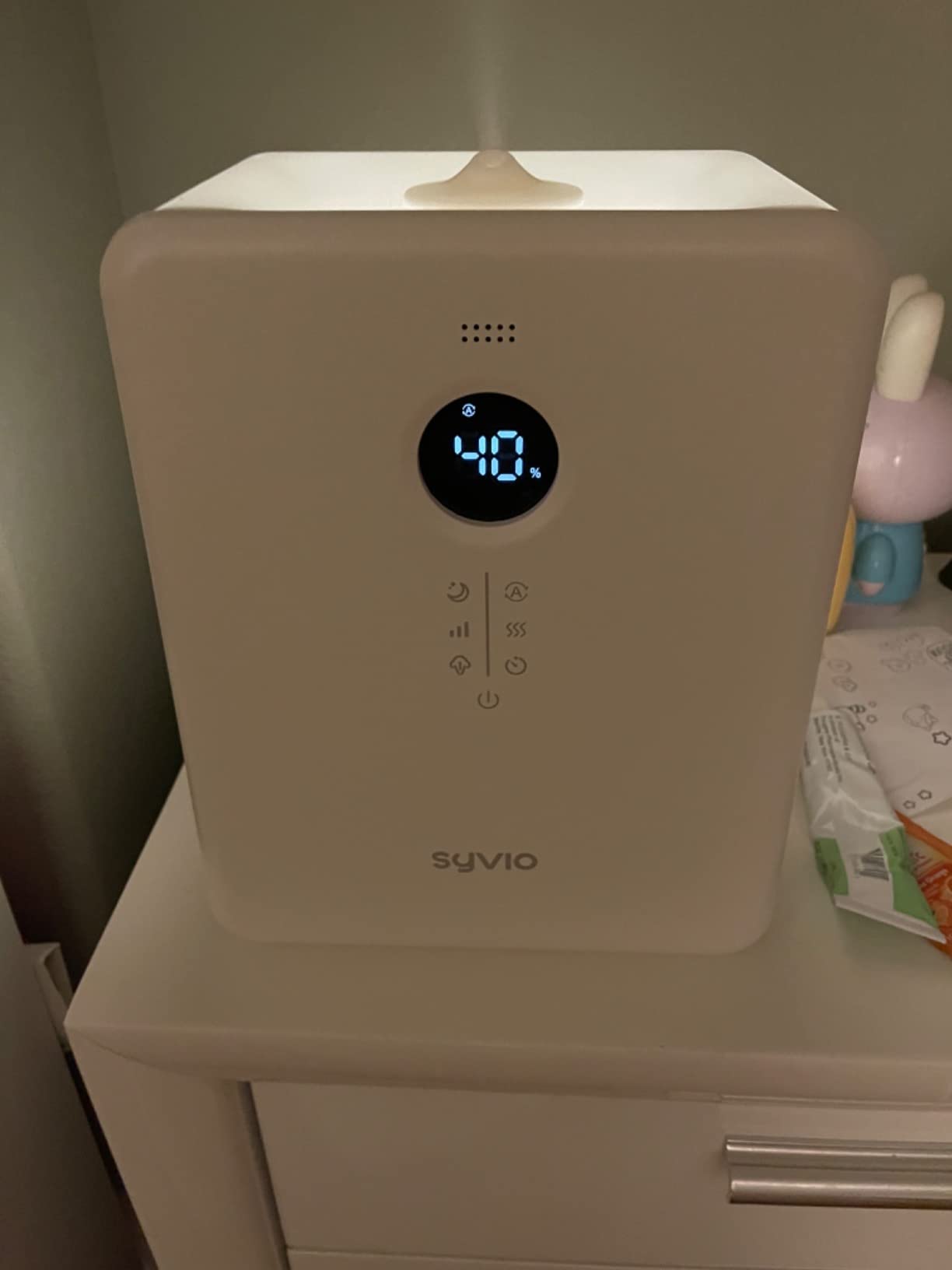 16/mo Finance Humidifiers for Bedroom Large Room, Syvio 3L Easy to