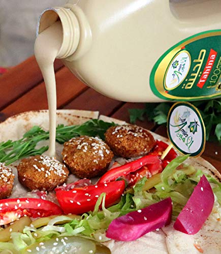 Al Amin Tahini Sauce - 400gm/14oz - Pack of 2 Bottles - طحينة سمسمية - Thumbnail 4