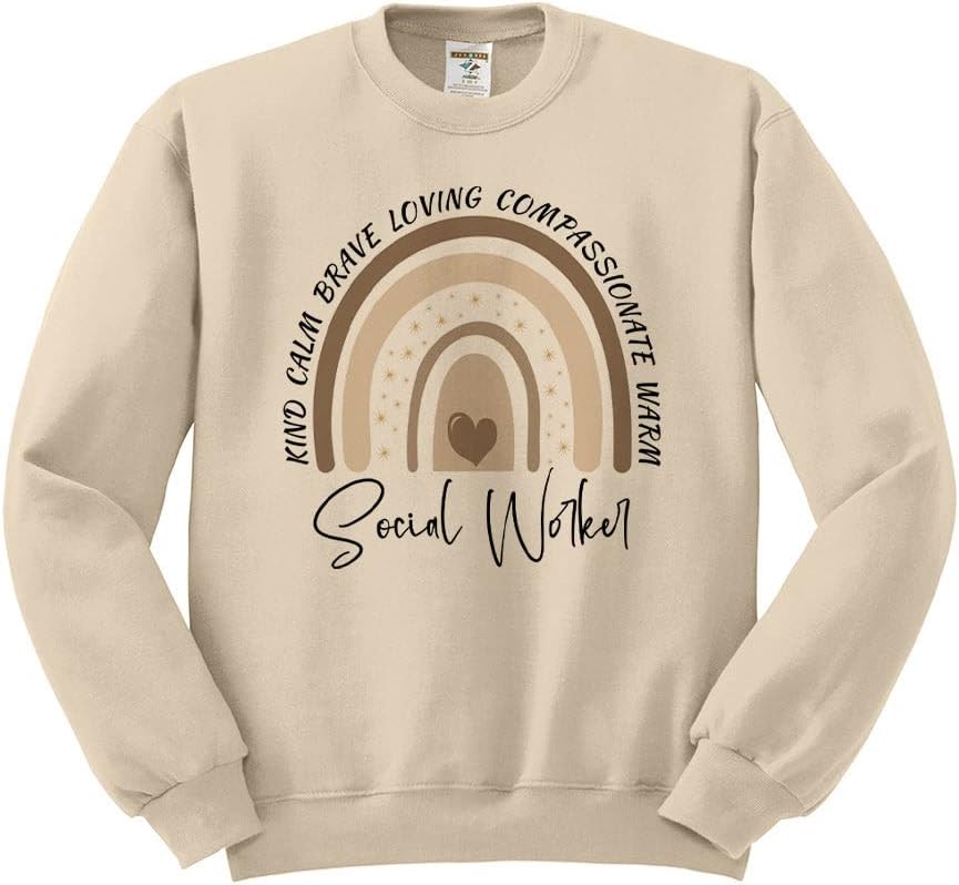 Rainbow Social Worker Sweatshirt Unisex