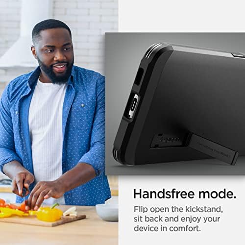 Spigen Tough Armor Case Compatible with Samsung Galaxy S22 5G - Black