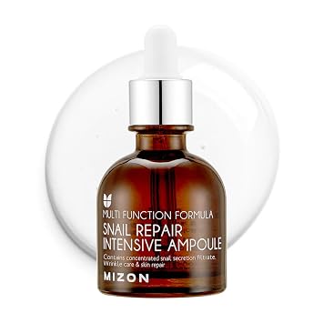 MIZON Snail Repair Intensive Ampoule, Korean Snail Serum 1.01 fl oz