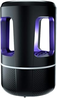 Mosquito Trap Physical Mosquito Killer - Bionic Uv Light Wave Mosquito Lamp,Silent Non-Toxic Mosquito Trap Repellent,Living Room Bedroom Kitchen Led Mosquito Killer Lamp (B)