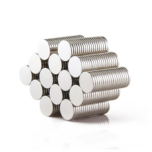 Syhl 20Pcs 20X1Mm（7.87X0.04In） Refrigerator Premium Brushed Nickel Fridge, Office Magnets. #TOP1