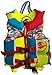 Hyperlite Child Life Vest, Blue, USCG Approved Type III Personal Floatation Device, (Red/Blue/Yellow, Child (30-50 lbs))