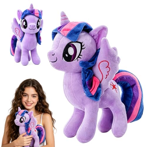 Peluche de Rainbow Dash, Little Pony Peluche Juguete, Juguetes de Pelude de Dibujos Animados Caballo, Plush Caballo, Peluche Dibujos Animados Regalos de Cumpleaños para Niños (Morado) Peluche de Rainbow Dash, Little Pony Peluche Juguete, Juguetes de Pelude de Dibujos Animados Caballo, Plush Caballo, Peluche Dibujos Animados Regalos de Cumpleaños para Niños (Morado)