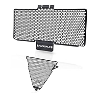 Grille De Protection Radiateur En Aluminium CNC Pour Ducati Panigale (899, 959, 1199, 1299, V2) - Noir