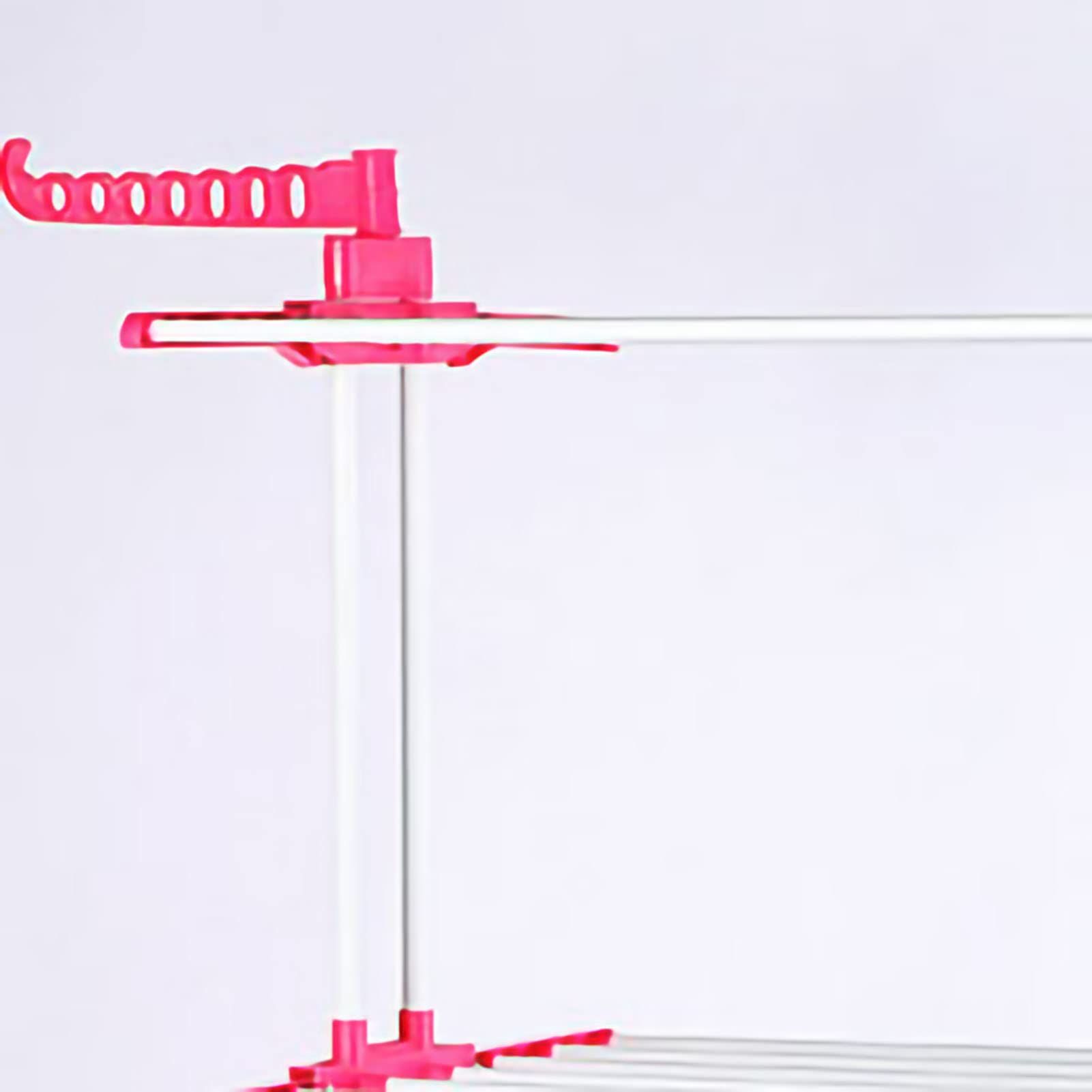 Stendibiancheria con Ripiani Regolabili (Rosa)