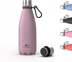 Daikoku Stainless Steel Water Bottle – Thermal Bottle 350 ml – Cold 24 Hours and Hot Beverages 12 Hours – Leak-proof Water Bottle – Double Walled BPA Free – Pink