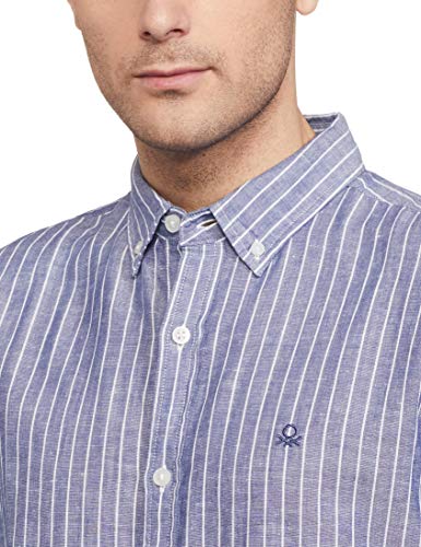 Image of United Colors of Benetton Men's Cotton Slim Fit Shirt