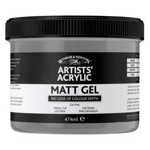 Winsor & Newton Professional Acrylic Gloss Gel 237 ml o 474 ml - Italia