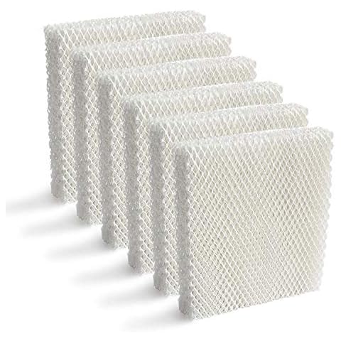 Lemige 6 Pack Humidifier Wicking HFT600 Filters T Compatible with Honeywell Tower Humidifier HEV615 HEV620, Compare to part HFT600T HFT600PDQ Cover
