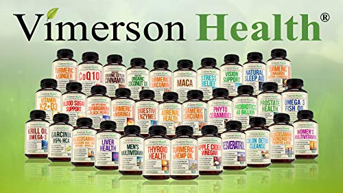 Vision Support Eye Vitamins Formula with Lutein, Zeaxanthin, Zinc, Copper, Vitamin B12 E C. Enhanced Blend of Herbs, Multivitamins and Minerals. Supplement for Eyes Health. 60 Capsules