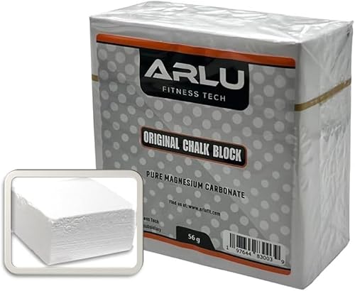 El bloque de tiza para gimnasio mejora el agarre para levantamiento de pesas, gimnasia, escalada en roca, agarre de larga duración