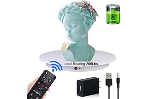 Foleto Rotating Display Stand with 360 Degree Motorized Rotation