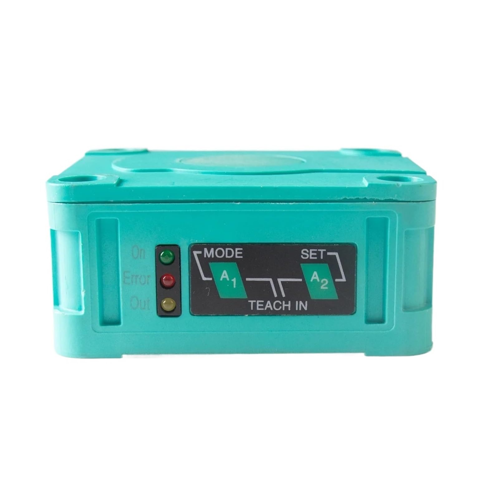 Sensor ultrasónico cuadrado NPN PNP NO NC Sensor de detección ultrasónico analógico 10-30 V 0-10 V 4-20 mA Interruptor de proximidad ultrasónico(Black)