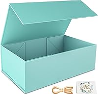 Vista 13 de Caja de regalo rosa, 9.5x6x3'' Caja de regalo para regalos con tapas, cierre magnético, rectangular, plegable, para caja de propuesta de dama