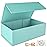 RYDDOY Turquoise Gift Box, 12x6x4\'\' Gift boxes for Presents with Lids Magnetic Closure Rectangle Collapsible for Bridesmaid Proposal Box, Wedding, Christmas, Halloween, Birthday Gift Packging