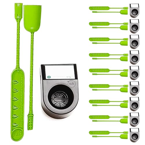 Grobucket Sensor & Water-Level Indicator Funnel Kit (10 Pack) - Effortlessly Monitor and Maintain Ideal Moisture Levels in Your Garden with Accurate Readings - Achieve Healthy Plant Growth