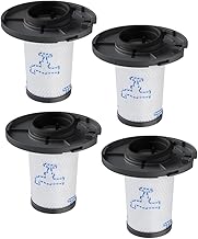 YanBan 4 filtros compatibles con Rowenta X-Force Flex 11,60 12,60 14,60 15,60 15,60, número de pieza ZR009007