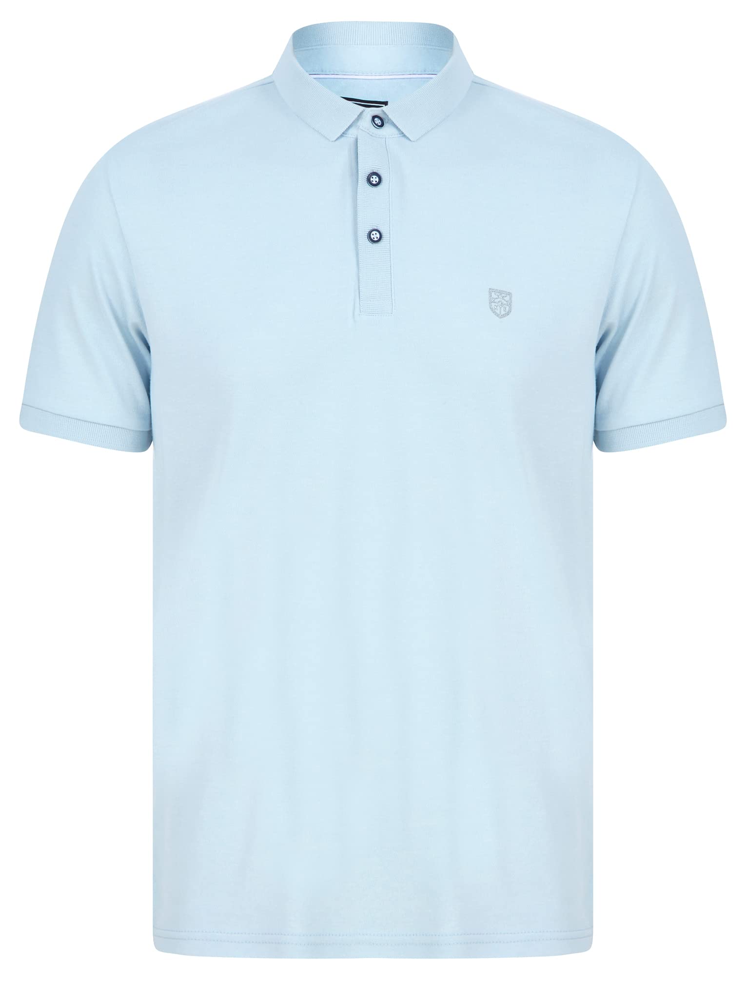 Kensington Eastside Men's Penfold Cotton Rich Woven Polo Shirt