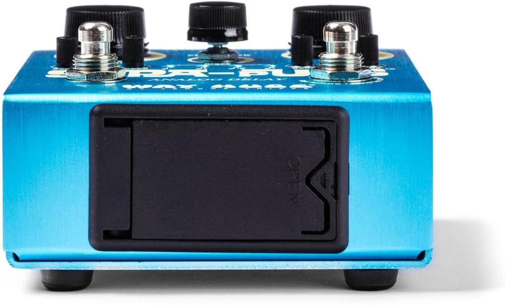 Way Huge WHE707 SUPA-PUSS Analog Delay Electric Guitar Effects Pedal Mix Control with Tonebird MXR M199 Tap Tempo Switch Bundle image 5