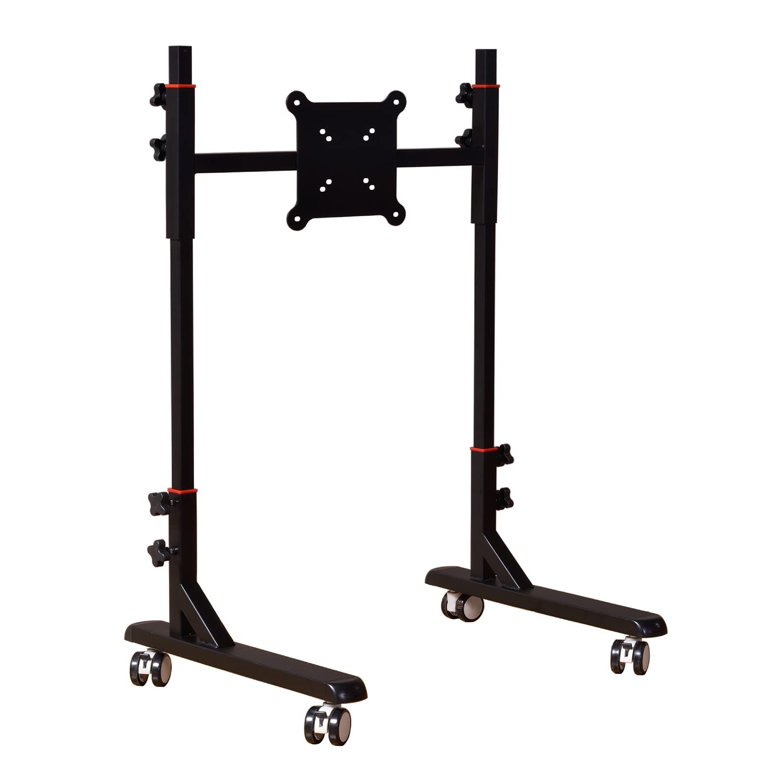 Support TV sur roulettes pour éliminer les reflets sur écran plat de 32 à 55 pouces - 6