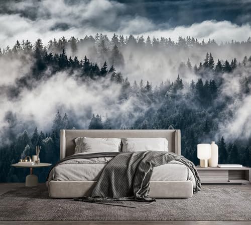 YQWDMX -Misty Forest Bedroom Wallpaper XT20 M 140" x 91" by YQWDMX - Image 2