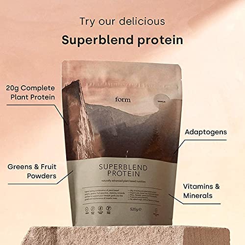 Form Protein Mix Bundle - Save 15% | Try Out All Our Award Winning Vegan Protein Powders - Performance Protein, Superblend Protein And Pureblend Unflavoured Protein| High Protein, Low Carb | Dairy Fre #TOP2