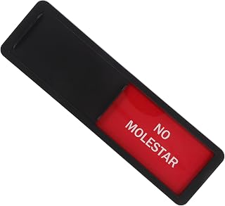 FIXOSHEE Señal Puerta Corredera Oficina y Sala Reuniones Indicador Estado Ocupado Color Rojo y Verde para Privacidad