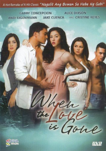 When The Love Is Gone Filipino DVD - Gabby Concepction, Alice Dixson