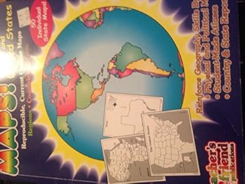 Paperback Maps! The World and United States Book