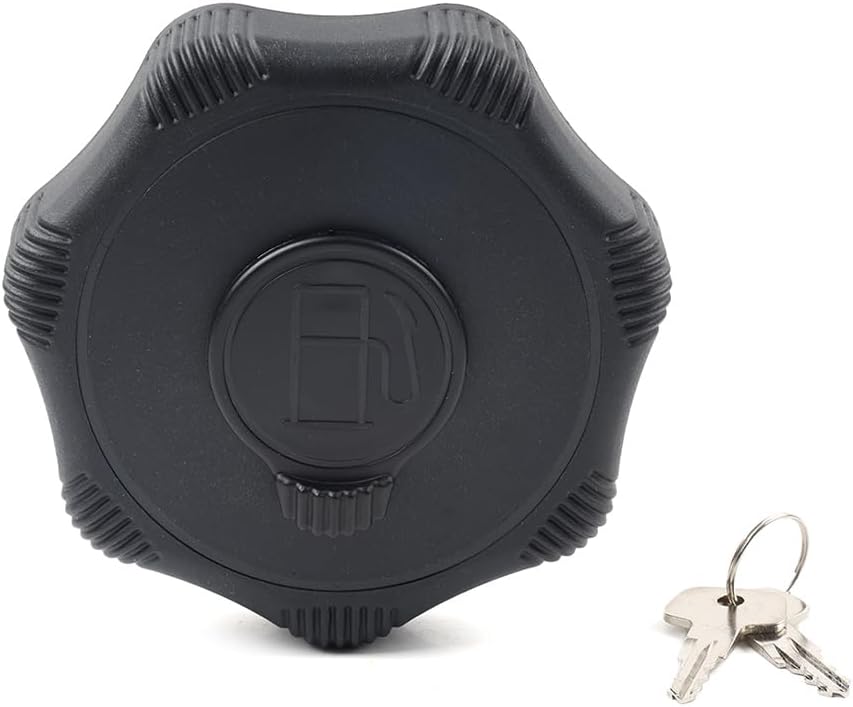 Three T FSFY Plastic 7414913 Fuel Tank Cap 7041664 Black For Kubota Excavator U55-4, KX018-4, KX033-4, KX040-4, KX057-4