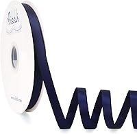 Vista 86 de Ribbli - Cinta de satén burdeos de doble cara, 1 pulgada x 50 yardas - Cinta burdeos oscuro de satén para envoltura de regalos, manualidades