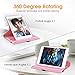Fintie Rotating Case for iPad Mini 4-360 Degree Rotating Stand Case with Smart Cover Auto Sleep/Wake Feature for iPad Mini 4 (2015 Release), Pink