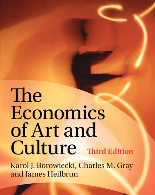 Economics of Art and Culture book cultural economics analysis trend