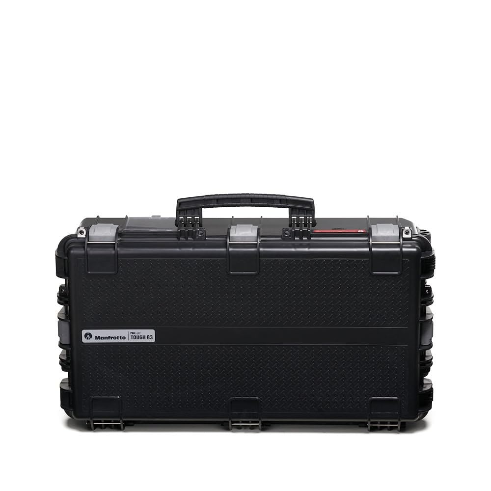 Manfrotto PRO Light Tough TH-83 HighLid, Hartschalenkoffer für Kamera, Fotografiekoffer, Koffer mit Hermetischem Verschluss, IP67 Zertifiziert, Wasser und Staubdicht
