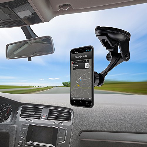 Dream Wireless Universal Car Mount Holder for GPS/iPhone/PDA/Mobile Phone/MP4 - Retail Packaging - Black - Thumbnail 2