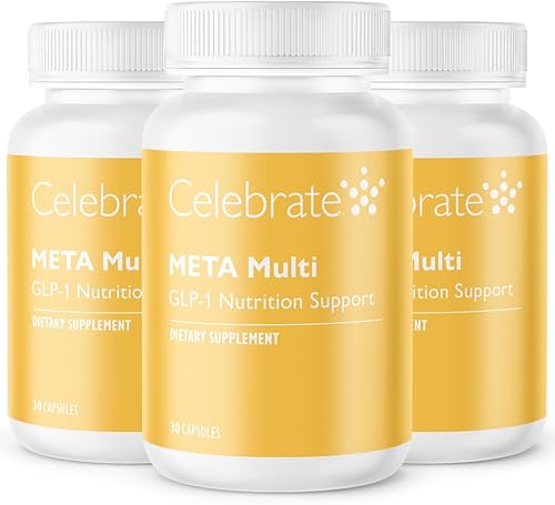 Celebrate Vitamins Meta Multi - Cápsula - 30 unidades - Paquete de 3