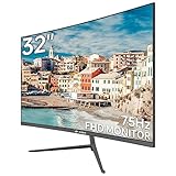 【Ultra-slim Design】: Edgeless design makes you enjoy complete picture when multiple monitors connected. Monitor measures less than 0.5 inch thickness, ultra slim design reveals a modern style and meets the needs of younger people.