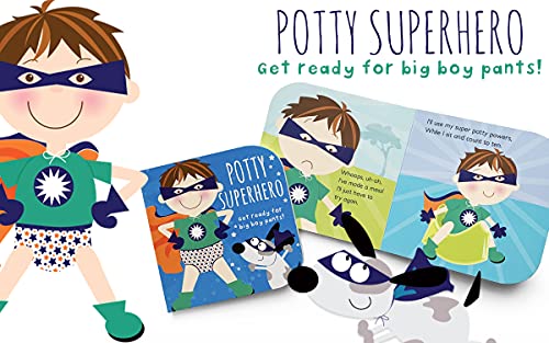 Cottage Door Press 9781680524574 Potty Superhero: Get Ready For Big Boy Pants! Children'S Potty Training Board Book thumb #1