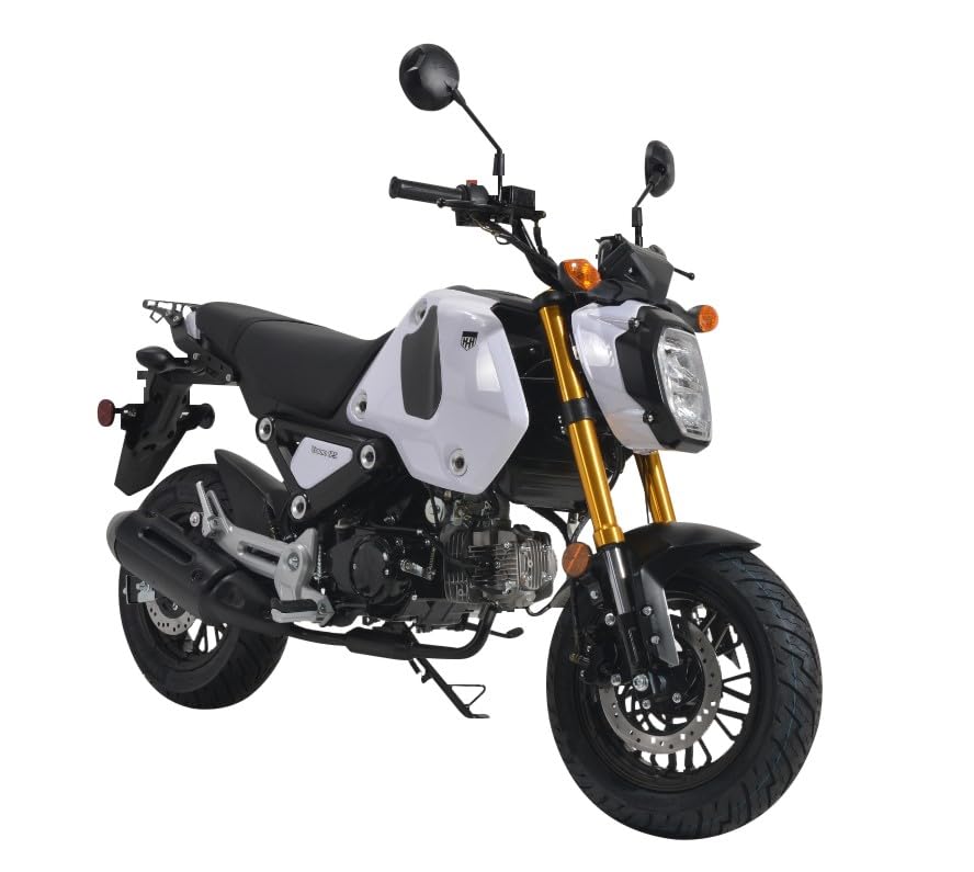 HHH 125cc Motorcycle Bike Vroom 125 Street Scooter 125cc Motorcycle Gas Bike,...