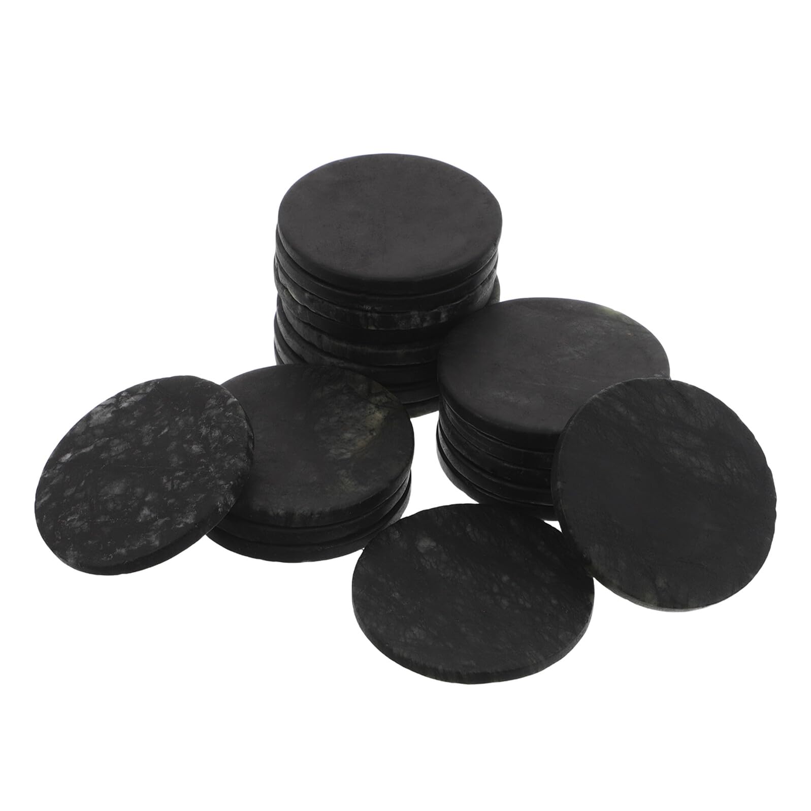 POPETPOP 40 Pietre Piatti Naturali per Saltare in Acqua Set Gioco Acquatico Outdoor da 40 Pezzi per Competizioni e Attività Familiari su Laghi Fiumi e Stagni Colore Casuale Colore Casuale