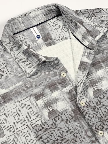 Image of Thomas Scott Mens Slim Fit Full Sleeves Printed Casual Shirt