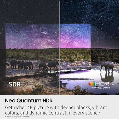 Samsung 85-Inch Class Neo QLED QN70F 4K Mini LED Smart TV (2025 Model) NQ4 AI Gen2 Processor, Quantum Matrix Technology Slim, Motion Xcelerator 144Hz, Samsung Vision AI, Alexa Built-in