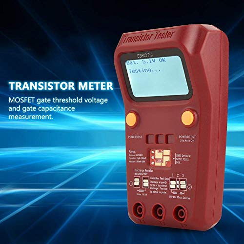 Image of BSIDE ESR02 Pro Digital Transistor Tester,Transistor Inductor Capacitor Meter,LCD Multimeter Transistor Tester with SMD Chip for Diode Triode Resistor Transistor
